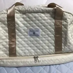 ZUOMANNI ボストンバッグ クリーム色