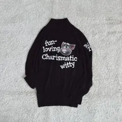 トーキングトム ゴルフウェア ロゴTシャツ 長袖カットソー ニット プルオーバー