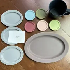 SAKUZAN サクザン豆皿 S M オーバルプレート マグカップ