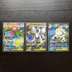 メガフシギバナ　メガアブソル　メガユキノオー　各1枚　ex SR