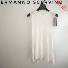 【超価格破壊‼️】エルマンノシェルヴィーノ カシミアシルクニットトップ 42