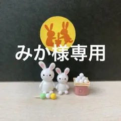 どんぐりアート　お月見