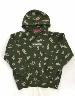 シュプリーム Supreme M フード フーディ パーカー ボックスロゴ