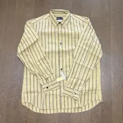 【クリーニング済】アニエス・ベー　ストライプデザイン 長袖シャツ