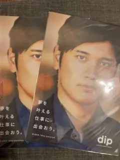 dip 大谷翔平　クリアファイル×2