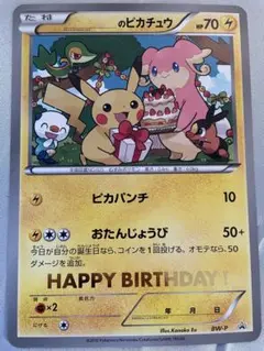 2025年最新】お誕生日ピカチュウ ジャンボカードの人気アイテム