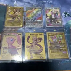 ミュウ　ミュウツー　他　ポケモンカード観賞用