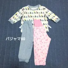 ベビーパジャマ 80サイズ ユニクロ 西松屋 ピングー