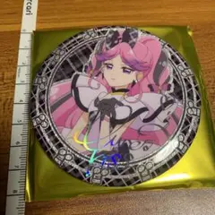 キミとアイドルプリキュア展 キュアキッス 缶バッジ　サイン④