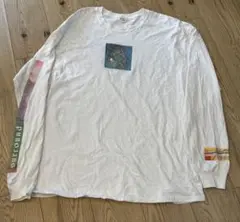 SURROUND サラウンド プリント 長袖 Tシャツ　ロンT
