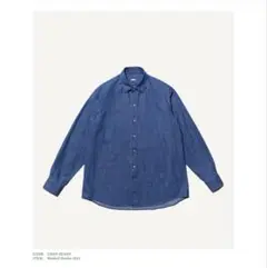 【極美品】A.PRESSE アプレッセ Washed Denim Shirt ２