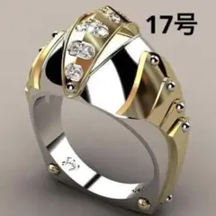 シルバー リング 指輪 ダイヤ ゴールド ブリンブリン ヴィンテージ 17号