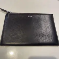 TUMI トゥミ　バスケース　ブラウン　w19x L13cm