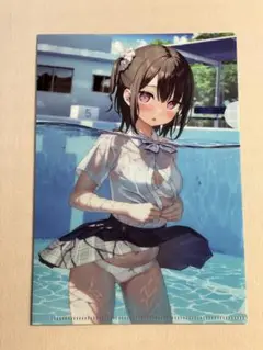 カントク A5 クリアファイル もっとみてみてチェック しずく