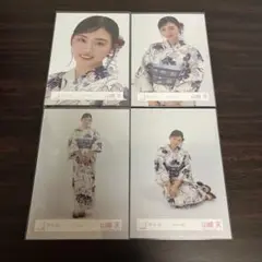櫻坂46 山﨑天 生写真 浴衣 2025年 コンプ