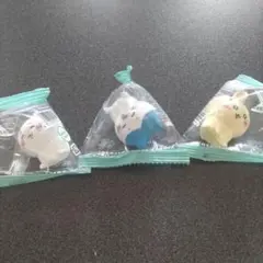 ちいかわ インテリミニフィギュア5 ハチワレ うさぎ セリア キャンドゥ 3個♪