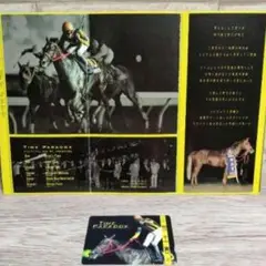 競馬関連　QUOカード　タイムパラドックス　台紙付1枚