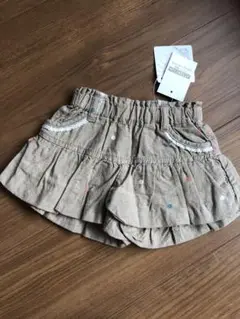 新品　80センチ　ショートパンツ　水玉　レース