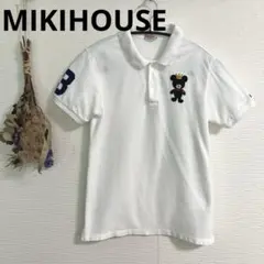 MIKIHOUSE♡ミキハウス♡キングくん 半袖 ポロシャツ♡S 155〜165