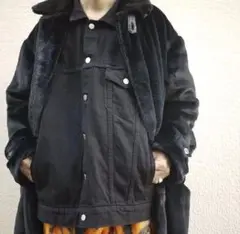 JieDa DENIM JACKET BLACK 2