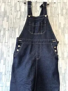 ダークデニム オーバーオール　M size