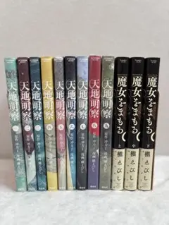 天地明察全巻＋魔女をまもる全巻　12冊セット　槇えびし