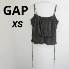 送料込❤GAP 【XS】オリーブグリーン キャミソール 丈短め