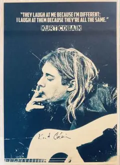 Kurt Cobain カート・コバーン A3ポスター