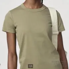 UNIQLO クルーネックT オリーブ　XL