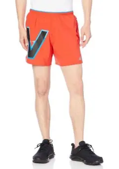 送料無料 新品 new balance インナー付 5インチグラフィックショーツ