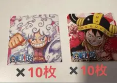 ナツコミ　ONE PIECE ツインステッカー　20枚セット