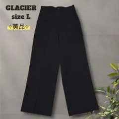 グラシア スラックス【L】ワイドパンツ 脚長 オフィスカジュアル オールシーズン