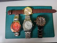 クオーツ時計４セット