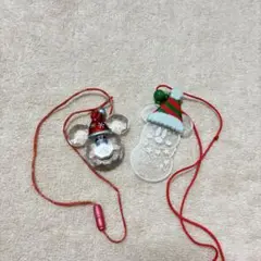 ☆セール☆ディズニーミッキー クリスマス ライト2個セット