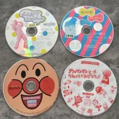 アンパンマン　みいつけた 子供向けDVDセット 4枚