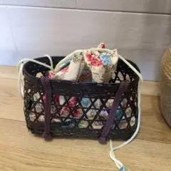 浴衣 かごバック 和