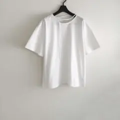 CLANE クラネ　DROOP THIN CODE TOPS ホワイト　サイズ1