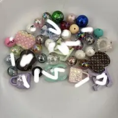 ロゴビーズカスタムボールペンファンシービーズ