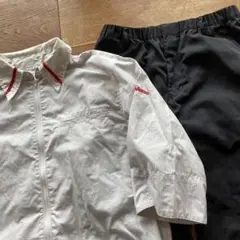 ホットモット スタッフ用 シャツ パンツ 上下セット ユニフォーム 作業着