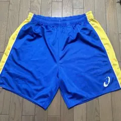 asics ハンドボールパンツ 青/黄 Mサイズ