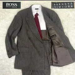 【究極コラボ】ヒューゴボス×バーニーズニューヨーク ダブルスーツセットアップ M