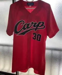 広島カープ 一岡竜司 赤道直下 XL O限定 2014年 ユニフォーム 美品