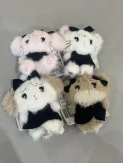 mikko characters BLACK RIBBON マスコット4種セット