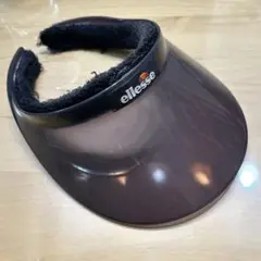 ellesse ブラック サンバイザー