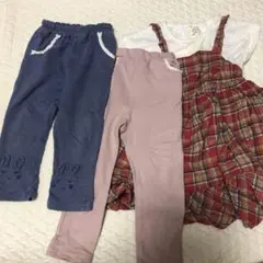 ビケットクラブ　ワンピース　ズボンセット