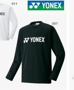 YONEX ブラック ロングスリーブシャツ