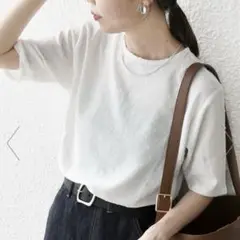 SHIPS any洗濯機可能」カットドビー ジャージー クルーネック TEE