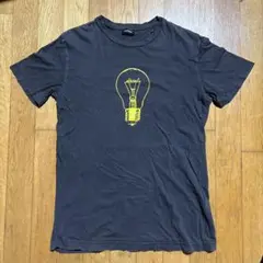 DIESEL 電球デザイン Tシャツ Sサイズ ブラック