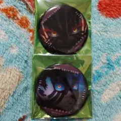 アニメキャラクター 缶バッジ 2個セット