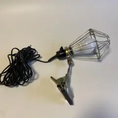 クリップライト 白熱電球付き 動作確認済み